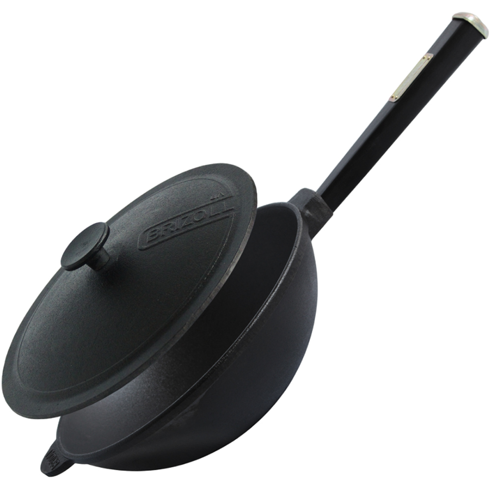 Сковорода BRIZOLL WOK Black 2.8 л 26 см (W26HP1-1)