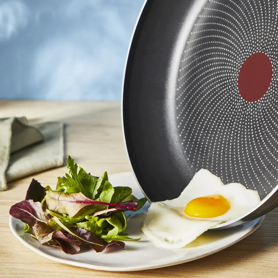 Замовити Сковорода з кришкою TEFAL So' Light 24 см Black (H0560442_SET)