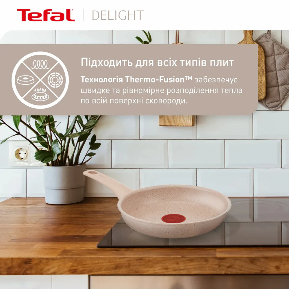 Фото Сковорода TEFAL Delight 20 см (G2930202)