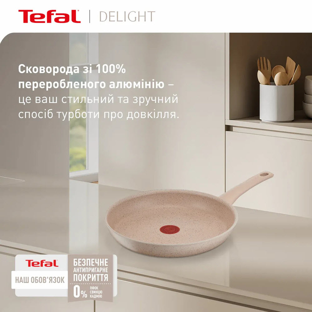 Зовнішній вигляд Сковорода TEFAL Delight 20 см (G2930202)