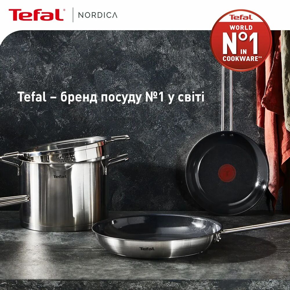 Фото Сковорода TEFAL Nordica 20 см (H8710255)