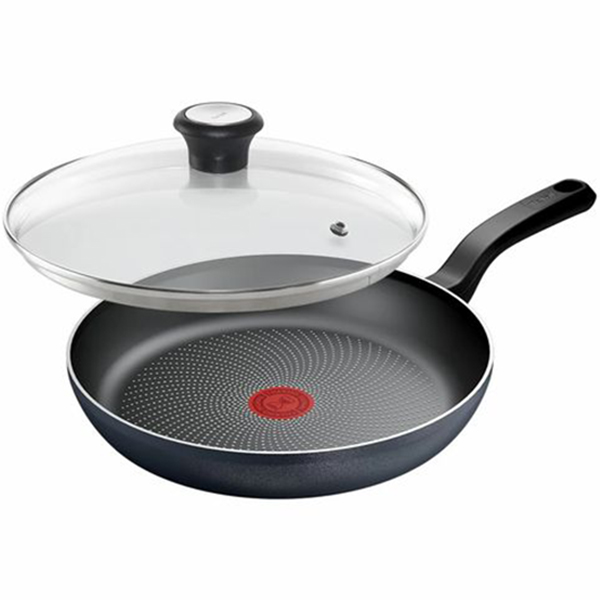 Сковорода с крышкой TEFAL So' Light 28 см Black (H0560642_SET) Сковорода с крышкой TEFAL So' Light 28 см Black (H0560642_SET)