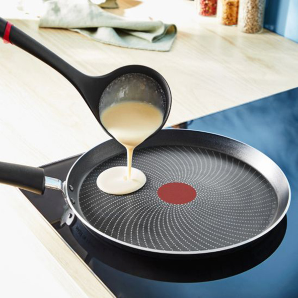 Сковорода для блинов TEFAL So' Light 25 см (H0563842) Дополнительно высота бортика: 1.94 см; диаметр дна: 22.5 см