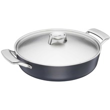 Сотейник с крышкой FISKARS Taiten 28 см Black (1066950)