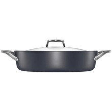 Сотейник с крышкой FISKARS Taiten 28 см Black (1066950)