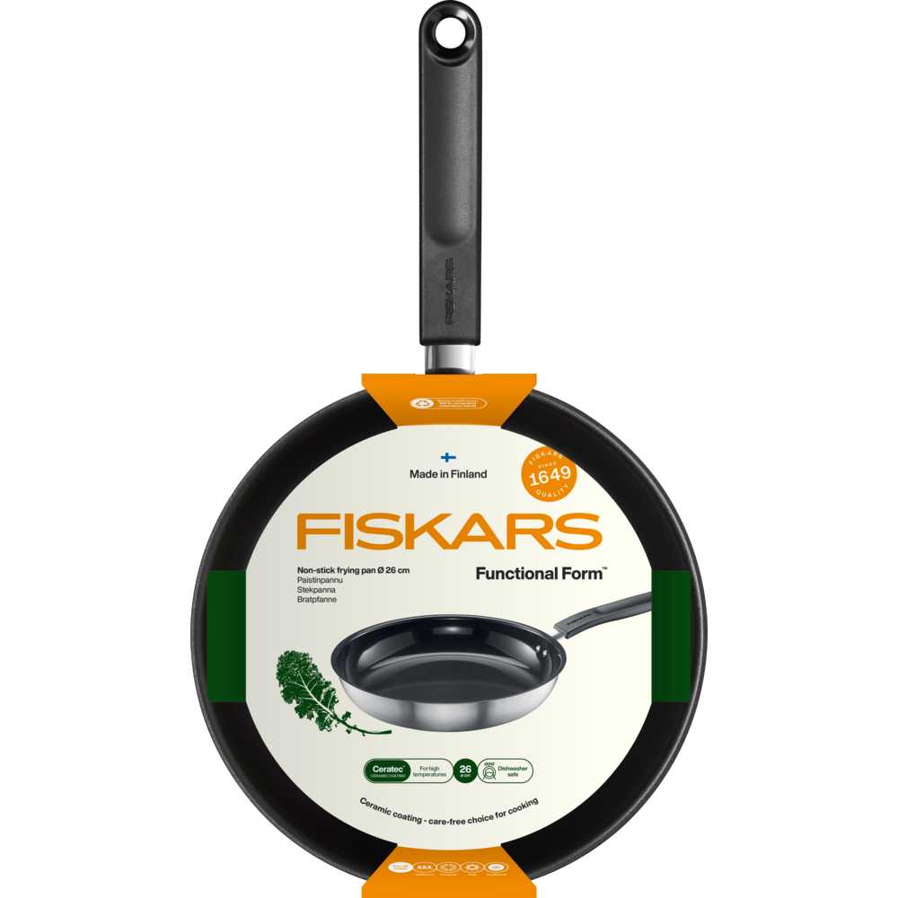 Сковорода Fiskars Functional Form 26 см (1072311) Тип класична