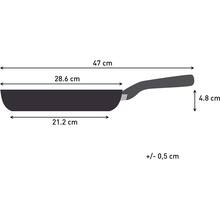 Сковорода TEFAL Hard Stone 28см Grey (D4560632)