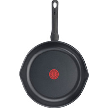 Сковорода с крышкой TEFAL Day by Day 28 см Black (B5580623_SET)