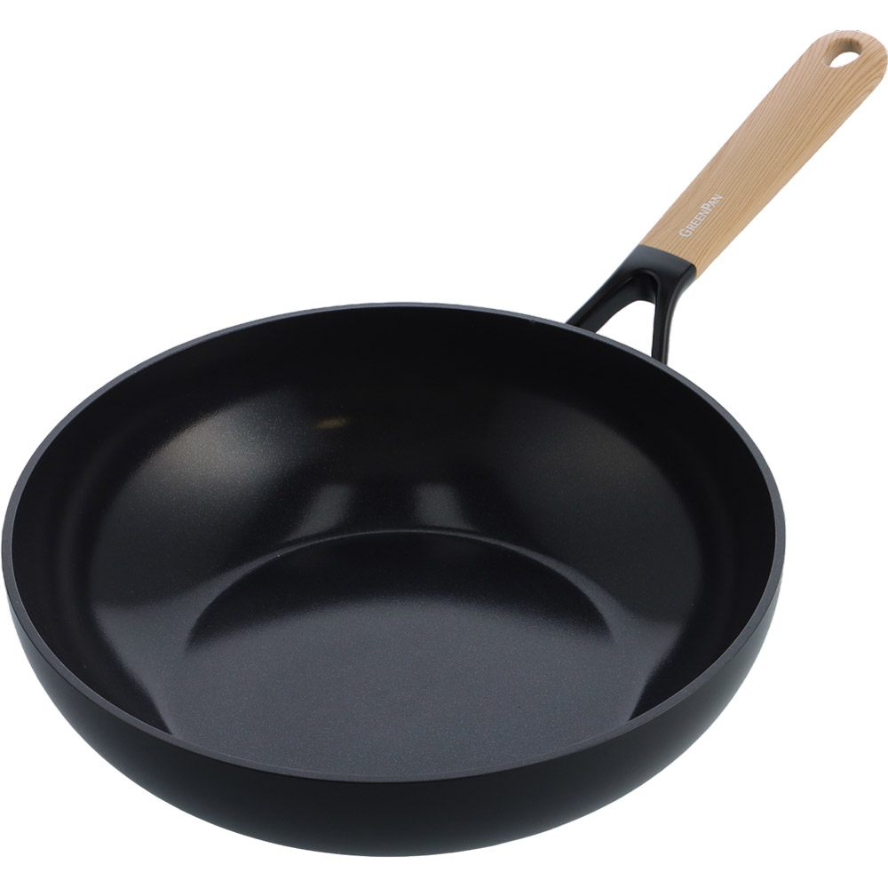Сковорода Вок GreenPan Eco Smartshape 28 см Black (CC006448-001) Сковорода Вок GreenPan Eco Smartshape 28 см Black (CC006448-001)