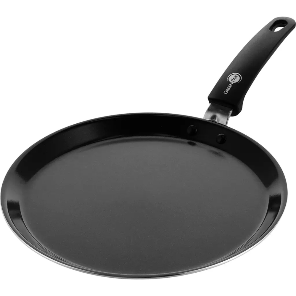 Сковорода для млинців GREEN PAN Torino 28 см Black (CC005070-001) Сковорода для млинців GREEN PAN Torino 28 см Black (CC005070-001)
