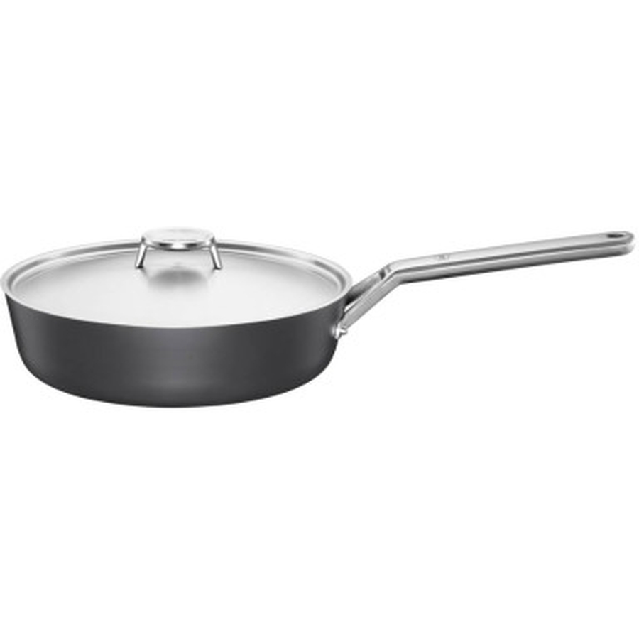 Внешний вид Сковорода с крышкой FISKARS Taiten 26 см Silver (1066949)