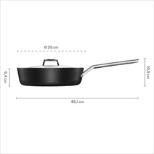 Сковорода с крышкой FISKARS Taiten 26 см Silver (1066949)