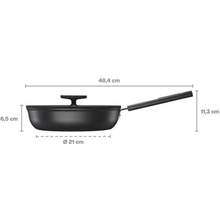 Стійник з кришкою Fiskars Hard Face 26 см Black (1075529)