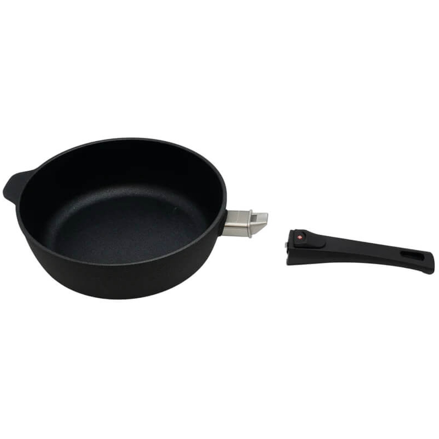 Сотейник SWISS DIAMOND Induction 28 см Black (XD6728iD) Висота борту 7.5