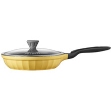 Сковорода с крышкой BUYDEEM CP151 25 см Mellow Yellow (CP151-MY)