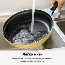 Сковорода с крышкой BUYDEEM CP151 25 см Mellow Yellow (CP151-MY)