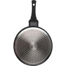 Сковорода с крышкой KRAUZER Krauzer Carbon Strong 26 см Black (77217)