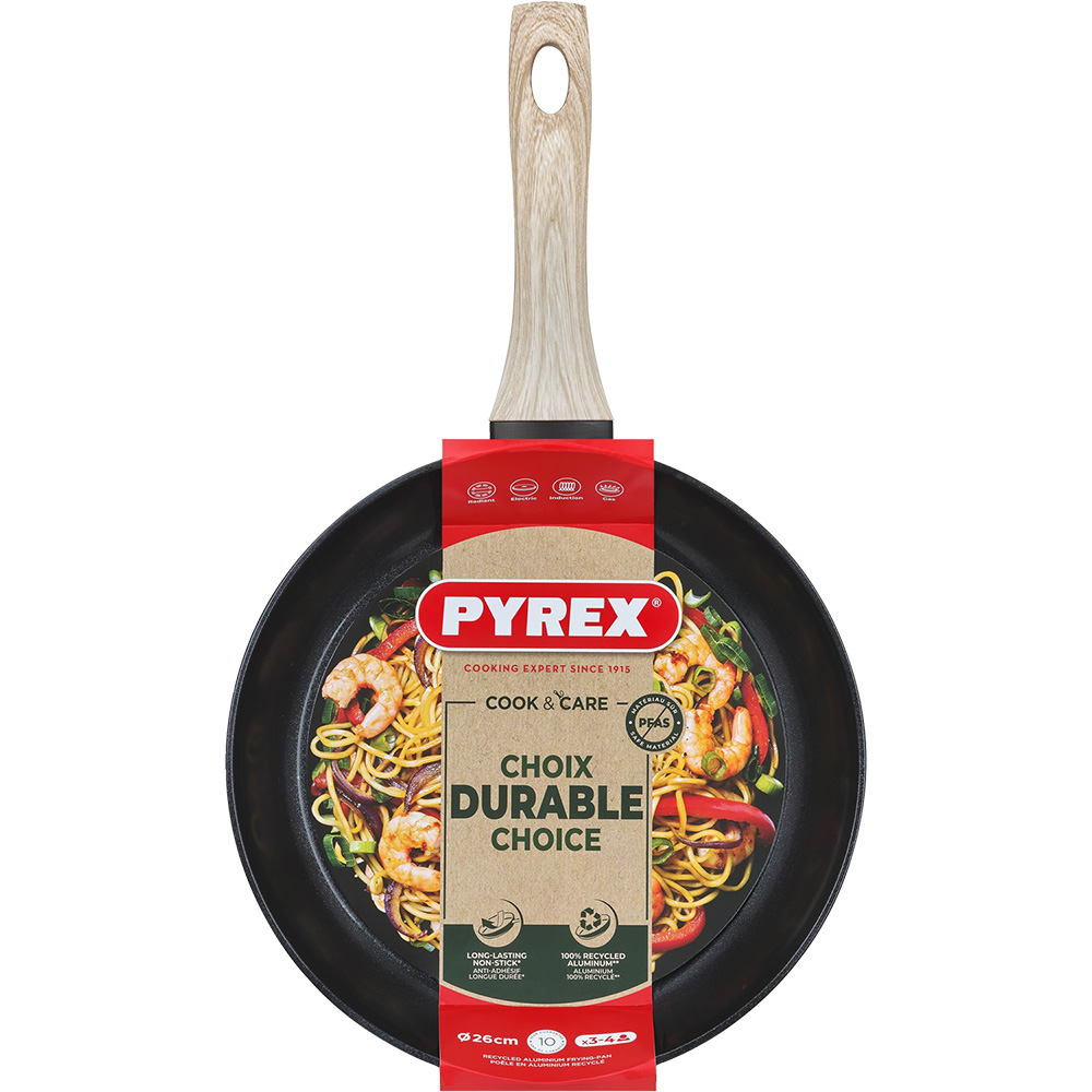 Фото Сковорода PYREX Cook&Care 26 см Black (CR26BF6/8046)