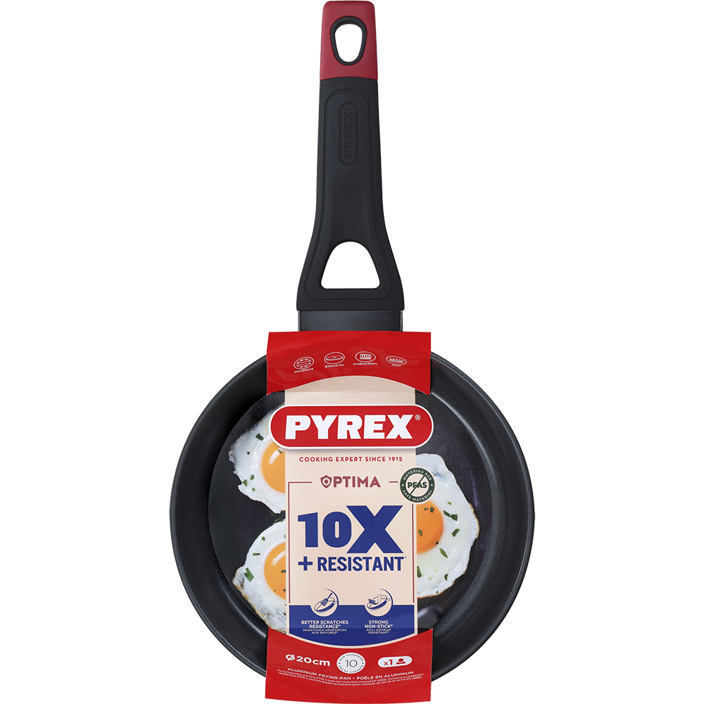Заказать Сковорода PYREX Optima 20 см Black (OT20BF6/8046)