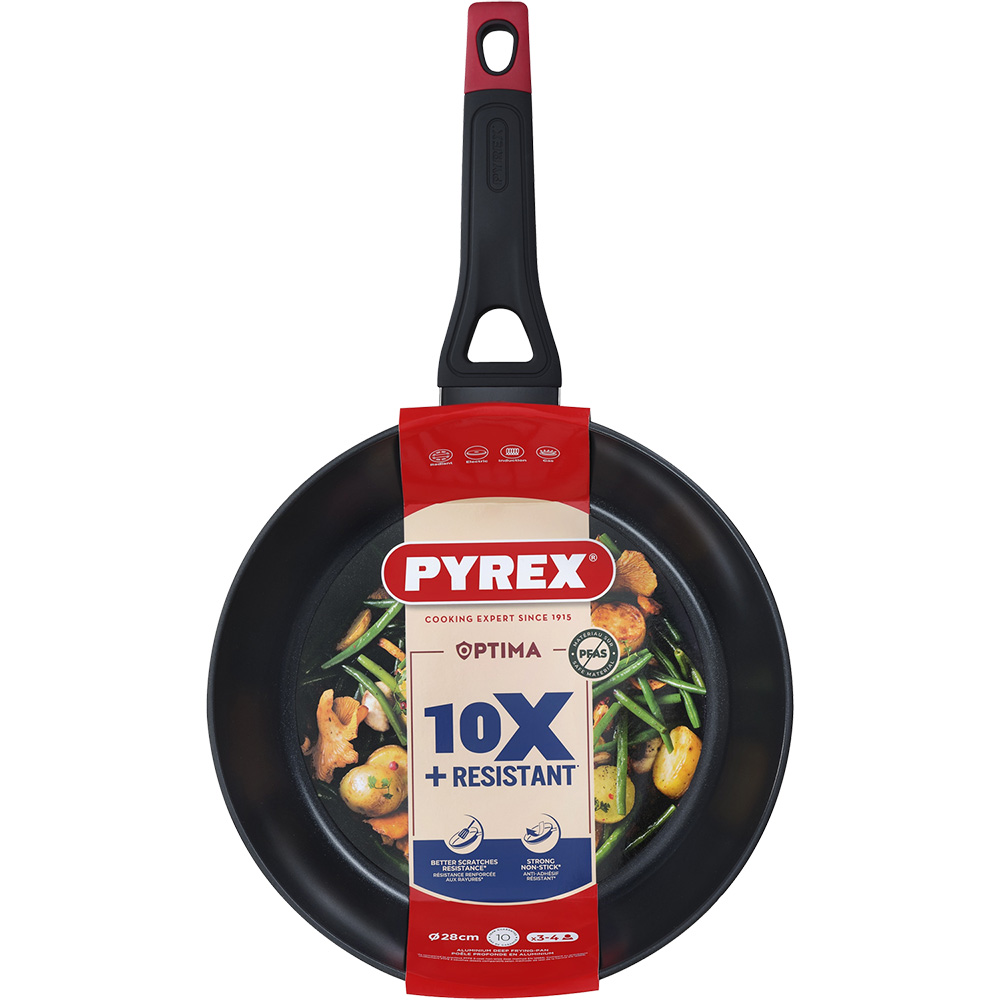 Заказать Сковорода PYREX Optima 28 см Black (OT28DF6/8046)