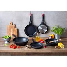 Сковорода PYREX OPTIMA WOK 28см Black (OT28BW6/8046)