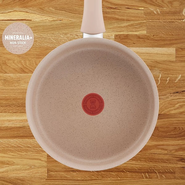 Стійник з кришкою TEFAL Delight 24 см Beige (G2933202) Особливості індикатор нагріву
