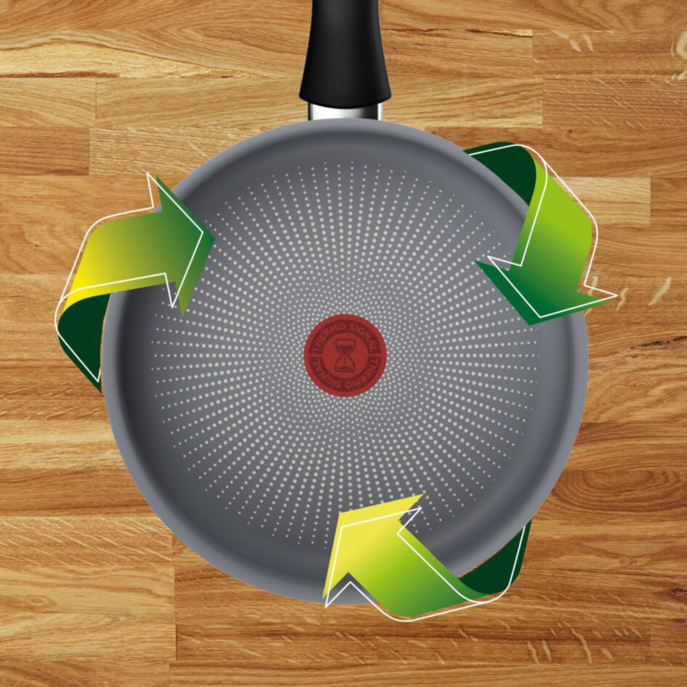 В Фокстрот Сотейник с крышкой TEFAL Halo 24 см Grey (C3123253)