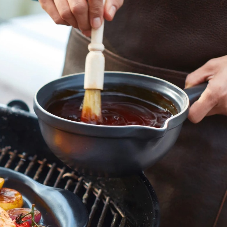 Сотейник EMILE HENRY BBQ 28 х 19.5 чорний (712902) Тип сотейник