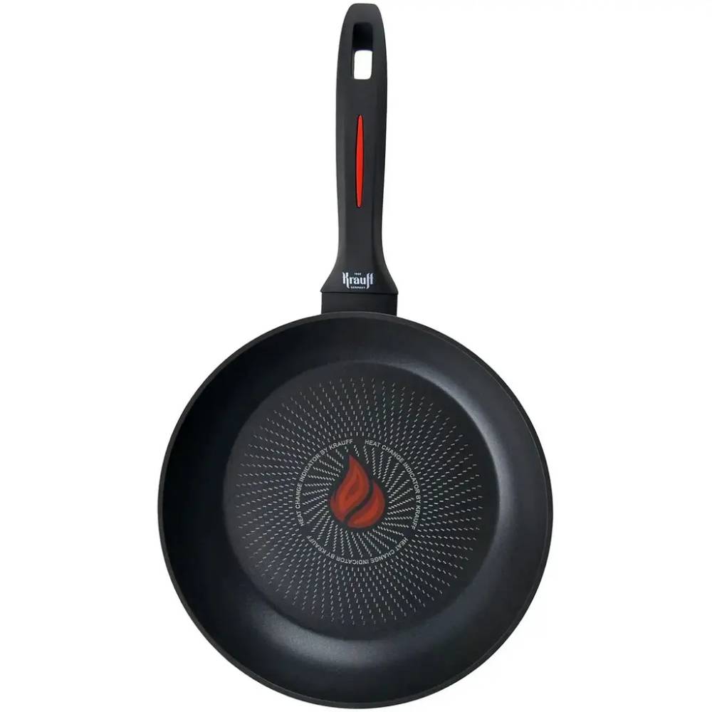 Сковорода с крышкой KRAUFF MasterChef 26 см Black (25-45-258) Тип классическая