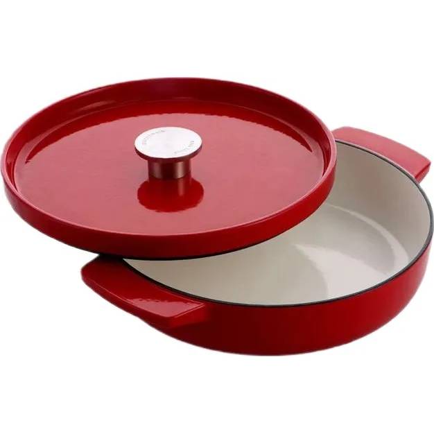 Сотейник KITCHENAID Cast Iron 26см Red (CC009009-001) Тип сотейник