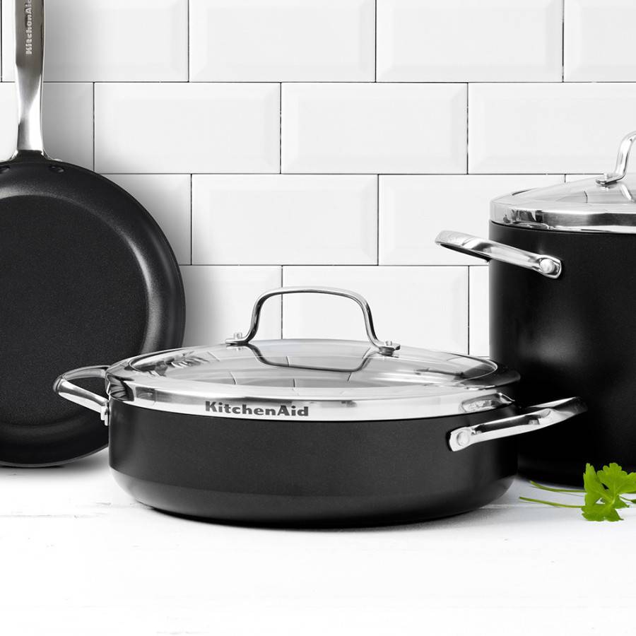 Сотейник KITCHENAID Aluline 4.2 л Black (CW001978-002) Тип сотейник