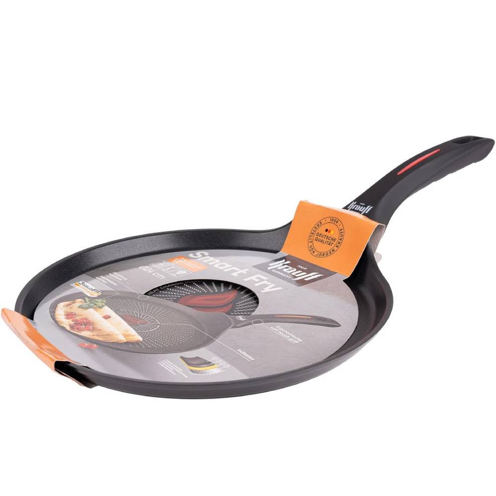 Сковорода для млинців KRAUFF Smart Fry 24см (25-45-136) Кришка без кришки