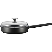 Сотейник із кришкою IQ Be Smart 24 см Black (IQ-1154-24)