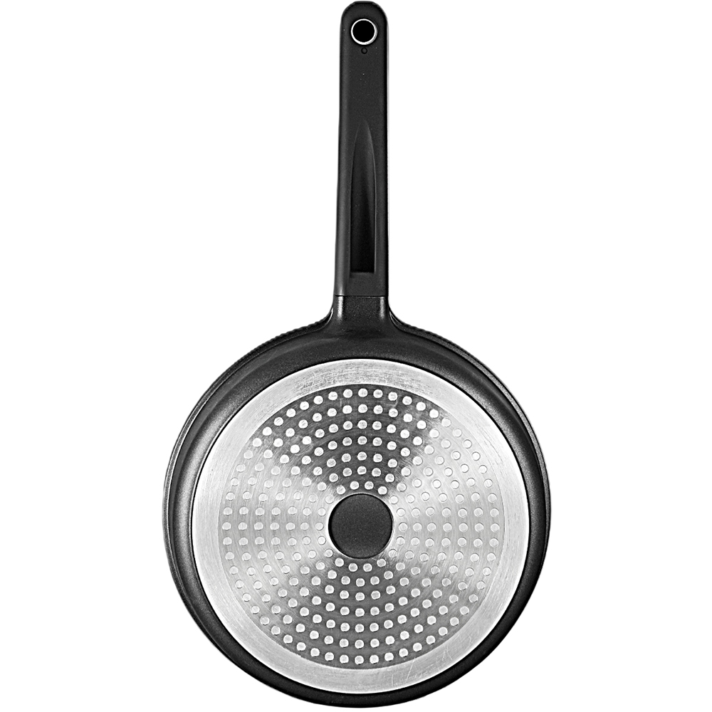 Сотейник з кришкою IQ Be Smart 28 см Black (IQ-1154-28) Діаметр 28