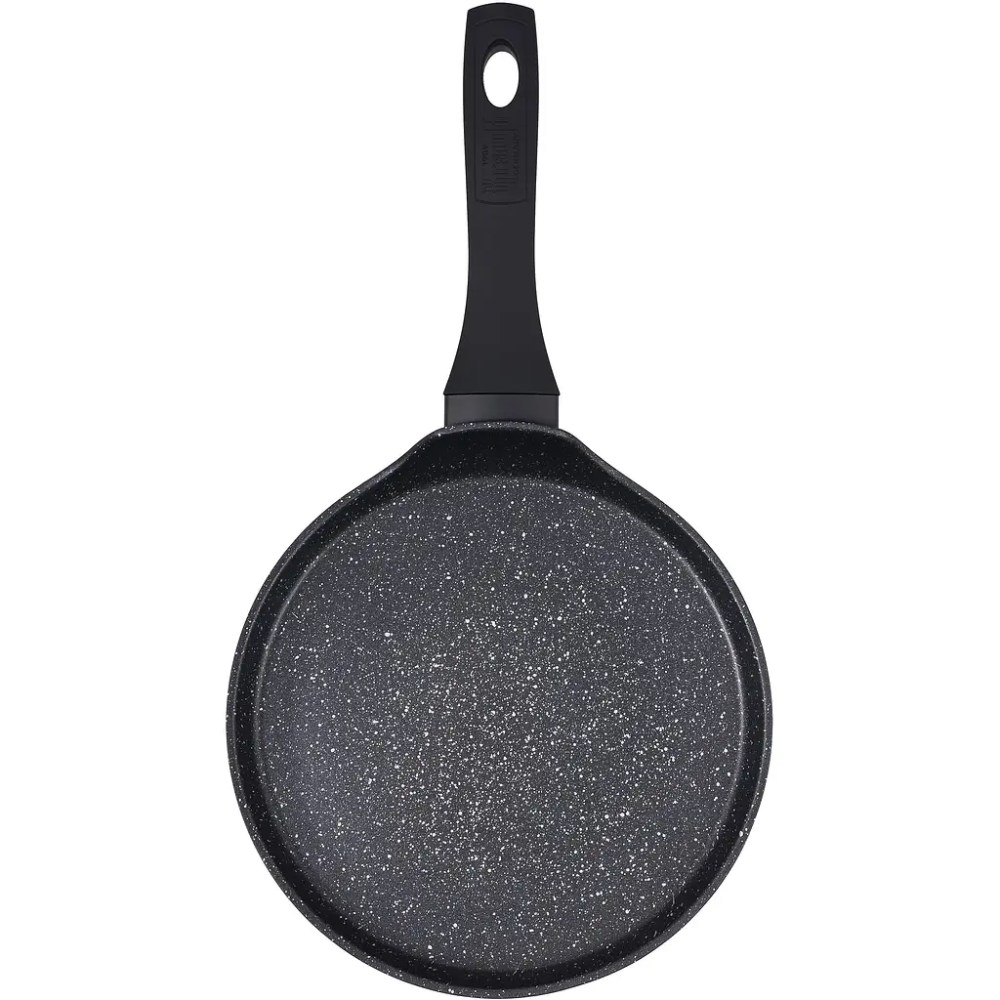 Сковорода для млинців KRAUFF Prime Chef 24 см Black (25-45-246) Додатково антипригарне мармурове покриття