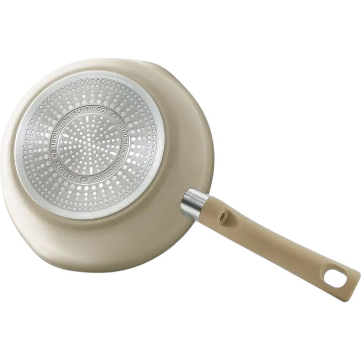 Сковорода з кришкою TEFAL One Pick Pot 22 см Бежевий (G1672504) Тип класична