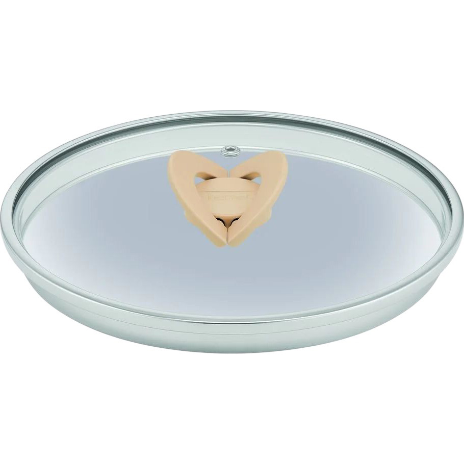 Сковорода з кришкою TEFAL One Pick Pot 22 см Бежевий (G1672504) Діаметр 22