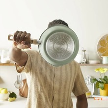 Сковорода с крышкой TEFAL One Pick Pot 24 см Olive (G1748704)