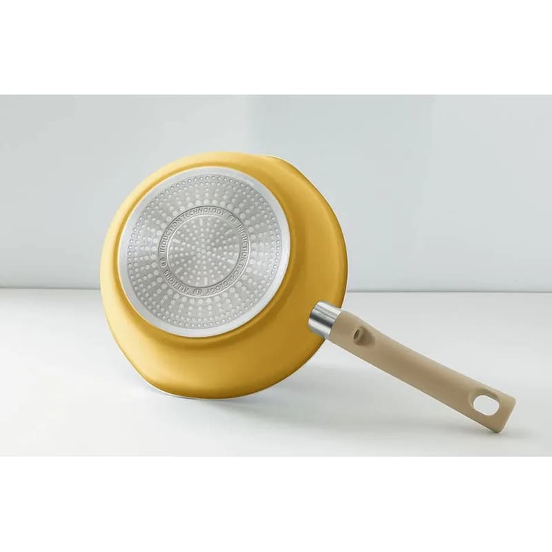 Сковорода з кришкою TEFAL One Pick Pot 22 см Yellow (G1808604) Діаметр 22