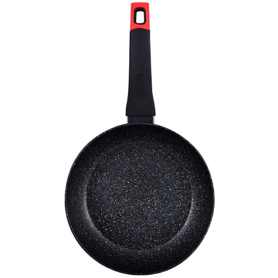 Сковорода BERGNER Chroma 28 см Black (BG-30113-BK) Діаметр 28