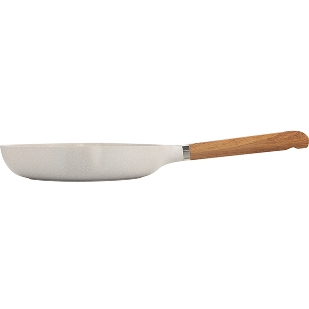 Сковорода BERGNER Naturally 24 см White (BG-30638-CR) Диаметр 24