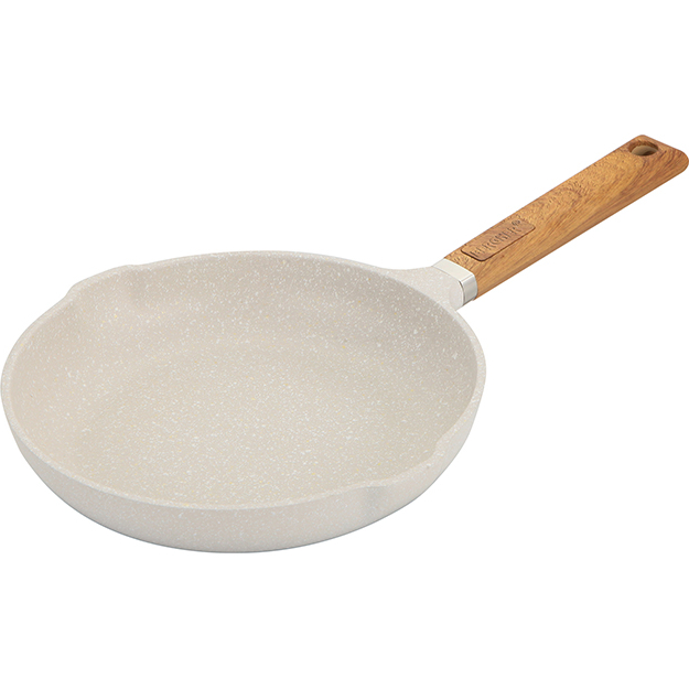 Сковорода BERGNER Naturally 24 см White (BG-30638-CR)