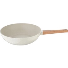 Сковорода Вок BERGNER Naturally 28 см White (BG-34742-CR)