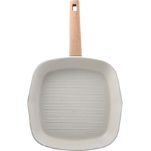 Сковорода-гриль BERGNER Naturally 28x28 см White (BG-34743-CR)