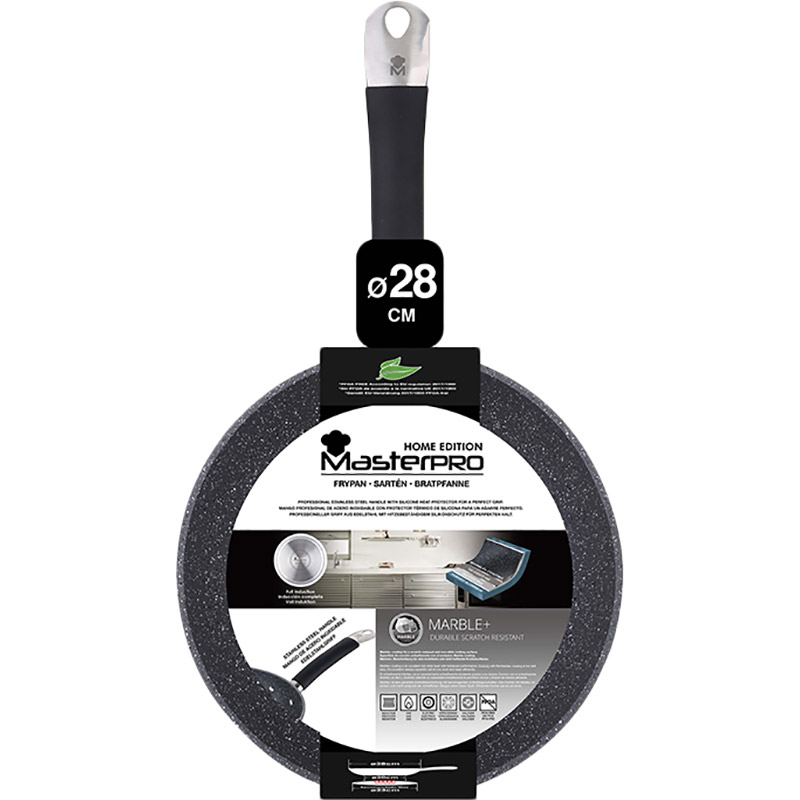 Заказать Сковорода MASTERPRO Home edition 28 см Grey (BGMP-3283-BK)