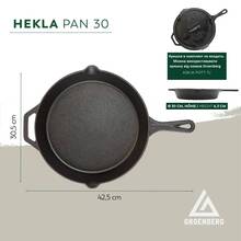 Сковорода GROENBERG Hekla Pan 30 см Black (266023)
