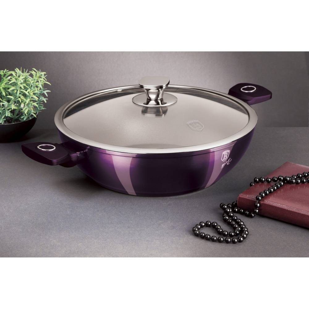 Сотейник BERLINGER HAUS Purple Eclipse 30 см (BH-7114) Тип сотейник