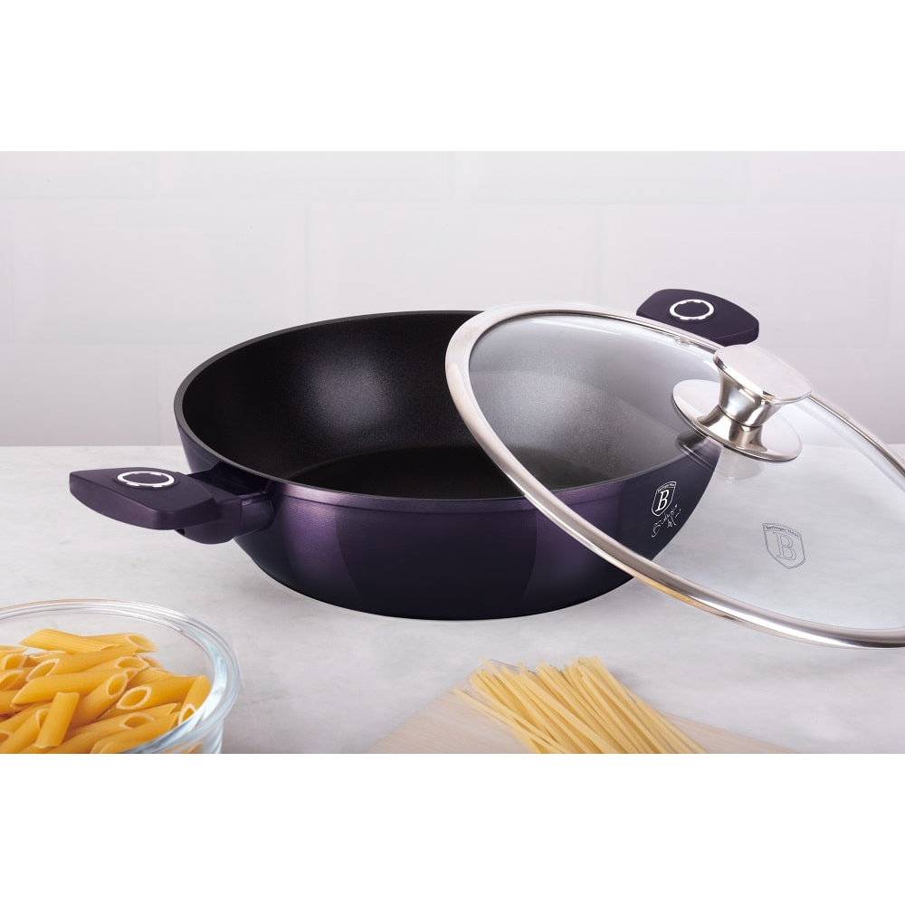 Сотейник с крышкой BERLINGER HAUS Purple Eclipse 28 см (BH 6632) Сотейник с крышкой BERLINGER HAUS Purple Eclipse 28 см (BH 6632) Крышка с крышкой