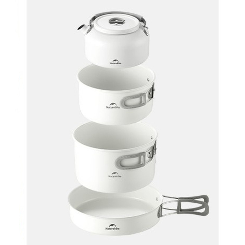 Покупка Сковорода NATUREHIKE CNK2450CF013 20.5 см White (6927595711026)