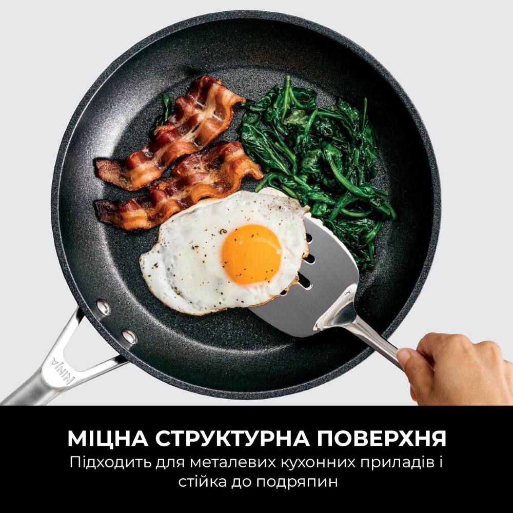 Сковорода NINJA ZEROSTICK Premium 20 см (C30020DE) Зовнішній вигляд Сковорода NINJA ZEROSTICK Premium 20 см (C30020DE)